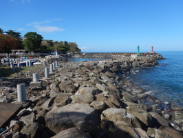 Vue du port de Baille-Argent en 2023