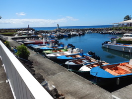 Vue du port de Baille-Argent en 2017