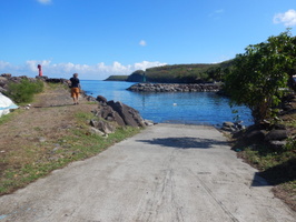 Vue du port de Baille-Argent en 2023