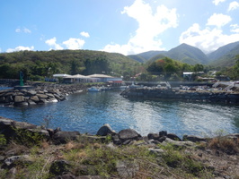 Vue du port de Baille-Argent en 2023