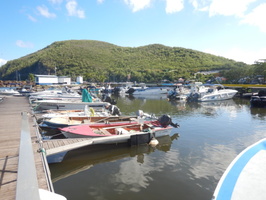 Vue du port de Deshaies en 2023