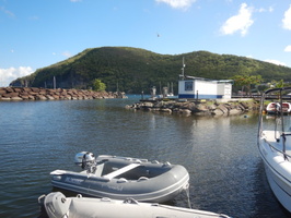Vue du port de Deshaies en 2023