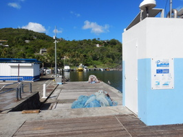 Vue du port de Deshaies en 2023