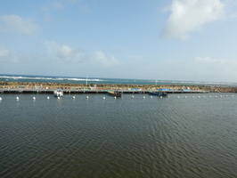 Vue du port de La Désirade en 2023