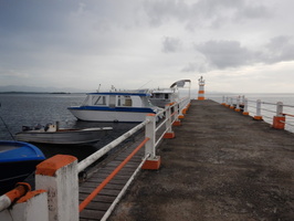 Vue du port de Petit-Canal en 2023