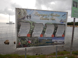 Vue du port de Petit-Canal en 2023