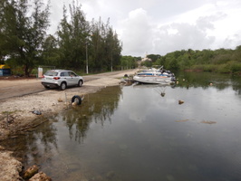 Vue du port de Petit-Canal en 2023
