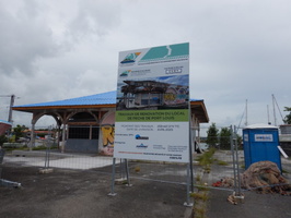 Vue du port de Port-Louis en 2023