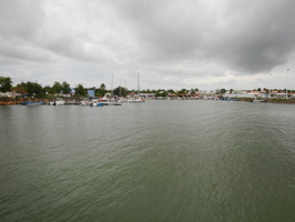 Vue du port de Port-Louis en 2023
