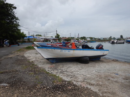 Vue du port de Port-Louis en 2023