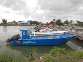 Vue du port de Port-Louis en 2023
