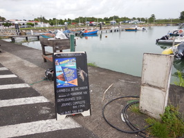 Vue du port de Port-Louis en 2023