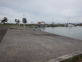 Vue du port de Port-Louis en 2023