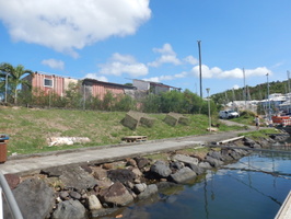 Vue du port de Rivière-Sens en 2023