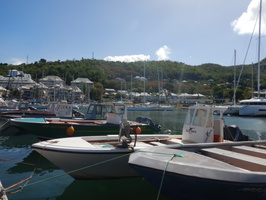 Vue du port de Rivière-Sens en 2023