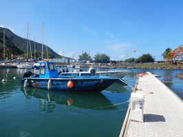Vue du port de Rivière-Sens en 2023