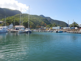 Vue du port de Rivière-Sens en 2023