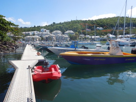 Vue du port de Rivière-Sens en 2023
