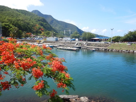 Vue du port de Rivière-Sens en 2023