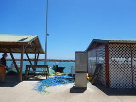 Vue du port de Rivière-Sens en 2023