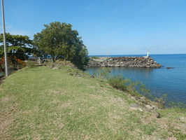 Vue du port de Rivière-Sens en 2023