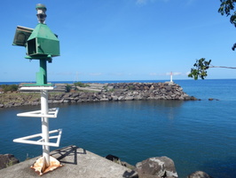 Vue du port de Rivière-Sens en 2023