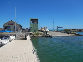 Vue du port de Sainte-Rose en 2023