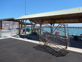 Vue du port de Sainte-Rose en 2023