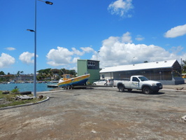 Vue du port de Sainte-Rose en 2023