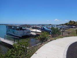 Vue du port de Sainte-Rose en 2023