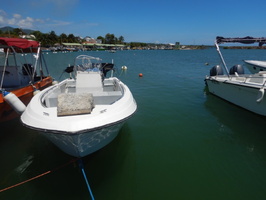 Vue du port de Sainte-Rose en 2023