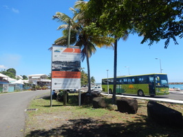 Vue du port de Sainte-Rose en 2023