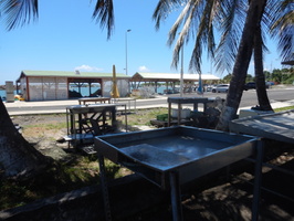 Vue du port de Sainte-Rose en 2023