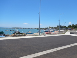 Vue du port de Sainte-Rose en 2023