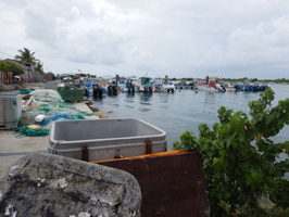 Vue du port de Saint-François en 2023