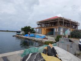 Vue du port de Saint-François en 2023