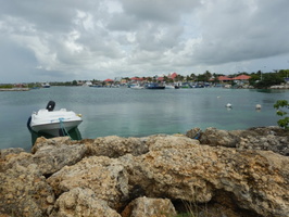 Vue du port de Saint-François en 2023