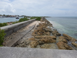 Vue du port de Saint-François en 2023