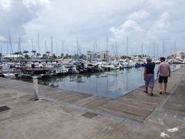 Vue de la marina de Saint-François en 2023