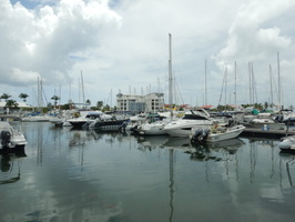 Vue de la marina de Saint-François en 2023