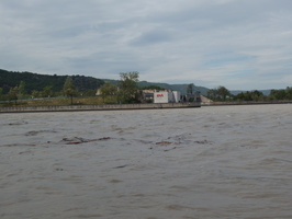 Mesure pendant la chasse de barrages de l'Isere