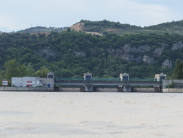 Mesure pendant la chasse de barrages de l'Isere