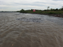 Mesure pendant la chasse de barrages de l'Isere
