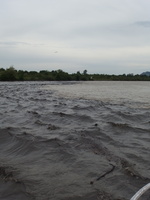 Mesure pendant la chasse de barrages de l'Isere