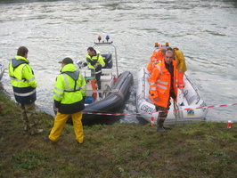 Intercomparaison Adcp, radar, en aval du barrage de Genissiat sur le Rhone