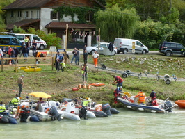 Intercomparaison Adcp, radar, en aval du barrage de Genissiat sur le Rhone