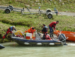 Intercomparaison Adcp, radar, en aval du barrage de Genissiat sur le Rhone
