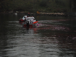 Tracage a la rhodamine sur le Rhone