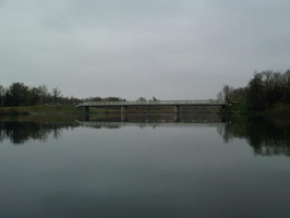 Tracage a la rhodamine sur le Rhone