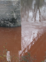 Tracage a la rhodamine sur le Rhone